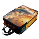 Nature Storm Painting Full Print Foldable Shoe Storage Bag