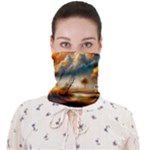 Nature Storm Painting Face Covering Bandana (Adult)