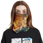 Nature Storm Painting Face Covering Bandana (Two Sides)