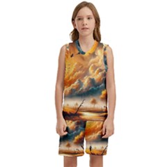 Kids  Basketball Mesh Set 