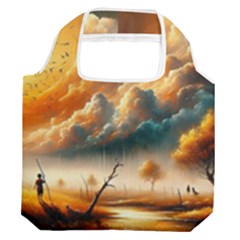 Premium Foldable Grocery Recycle Bag 