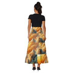 Tiered Ruffle Maxi Skirt 