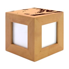 Wood Photo Frame Cube 