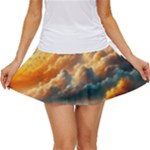 Nature Storm Painting Women s Skort