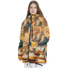 Women s Multi Pockets Zip Ski and Snowboard Waterproof Breathable Jacket 