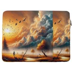 17  Vertical Laptop Sleeve Case With Pocket 