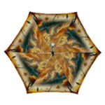 Nature Storm Painting Automatic Folding Umbrella with Case (Small)