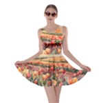 Tulips Field Tree Skater Dress