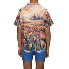 Kids  Short Sleeve Swimwear 