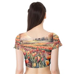 Short Sleeve Crop Top 