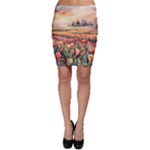 Tulips Field Tree Bodycon Skirt