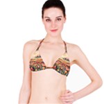 Tulips Field Tree Classic Bikini Top