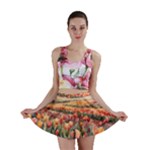 Tulips Field Tree Mini Skirt