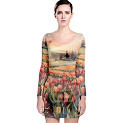 Long Sleeve Bodycon Dress 