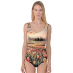 Tulips Field Tree Princess Tank Leotard 