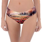 Tulips Field Tree Reversible Classic Bikini Bottoms