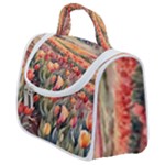 Tulips Field Tree Satchel Handbag