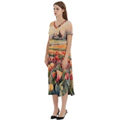 T-Shirt Midi Dress With Pockets 