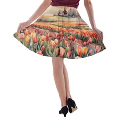 A-line Skater Skirt 