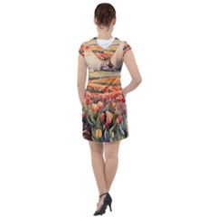 Drawstring Hooded Dress 