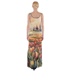 Thigh Split Maxi Dress 