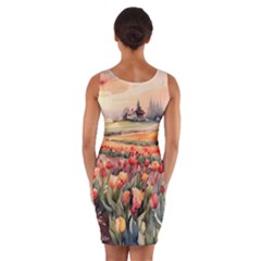 Wrap Front Bodycon Dress 