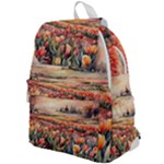 Tulips Field Tree Top Flap Backpack