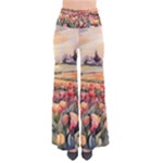 Tulips Field Tree So Vintage Palazzo Pants