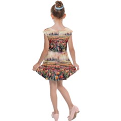 Kids  Cap Sleeve Dress 