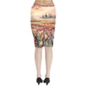 Midi Wrap Pencil Skirt 