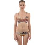 Tulips Field Tree Wrap Around Bikini Set