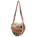 Tulips Field Tree Heart Shoulder Bag