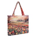 Zipper Medium Tote Bag Front