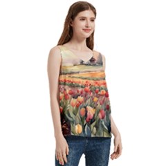 Women s V-Neck Sleeveless Satin Top 