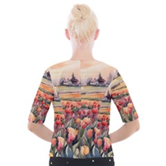 Cropped Button Cardigan 