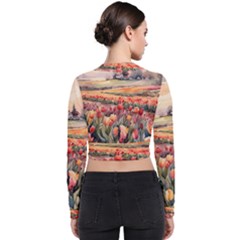 Long Sleeve Zip Up Bomber Jacket 