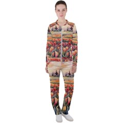 Casual Jacket and Pants Set 