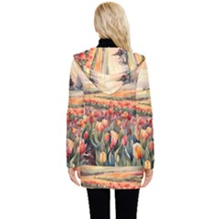 Button Up Hooded Coat  