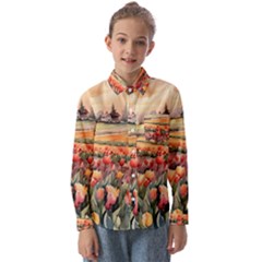 Kids  Long Sleeve Shirt 