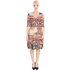 Wrap Up Cocktail Dress 