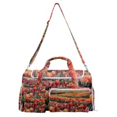 Sports Gym Duffle Bag with Shoe Compartment 