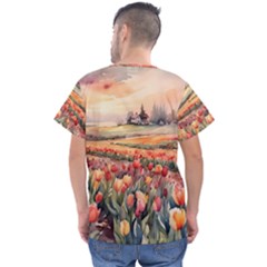 Men s V-Neck Scrub Top 