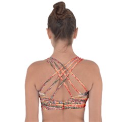 Cross String Back Sports Bra 