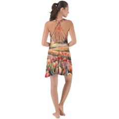 Show Some Back Chiffon Dress 