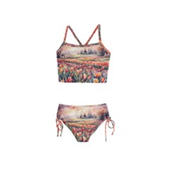 Girls  Tankini Swimsuit 