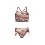 Tulips Field Tree Girls  Tankini Swimsuit