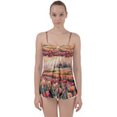 Babydoll Tankini Top 