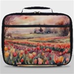 Tulips Field Tree Full Print Lunch Bag