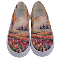 Kids  Canvas Slip Ons 
