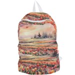 Tulips Field Tree Foldable Lightweight Backpack
